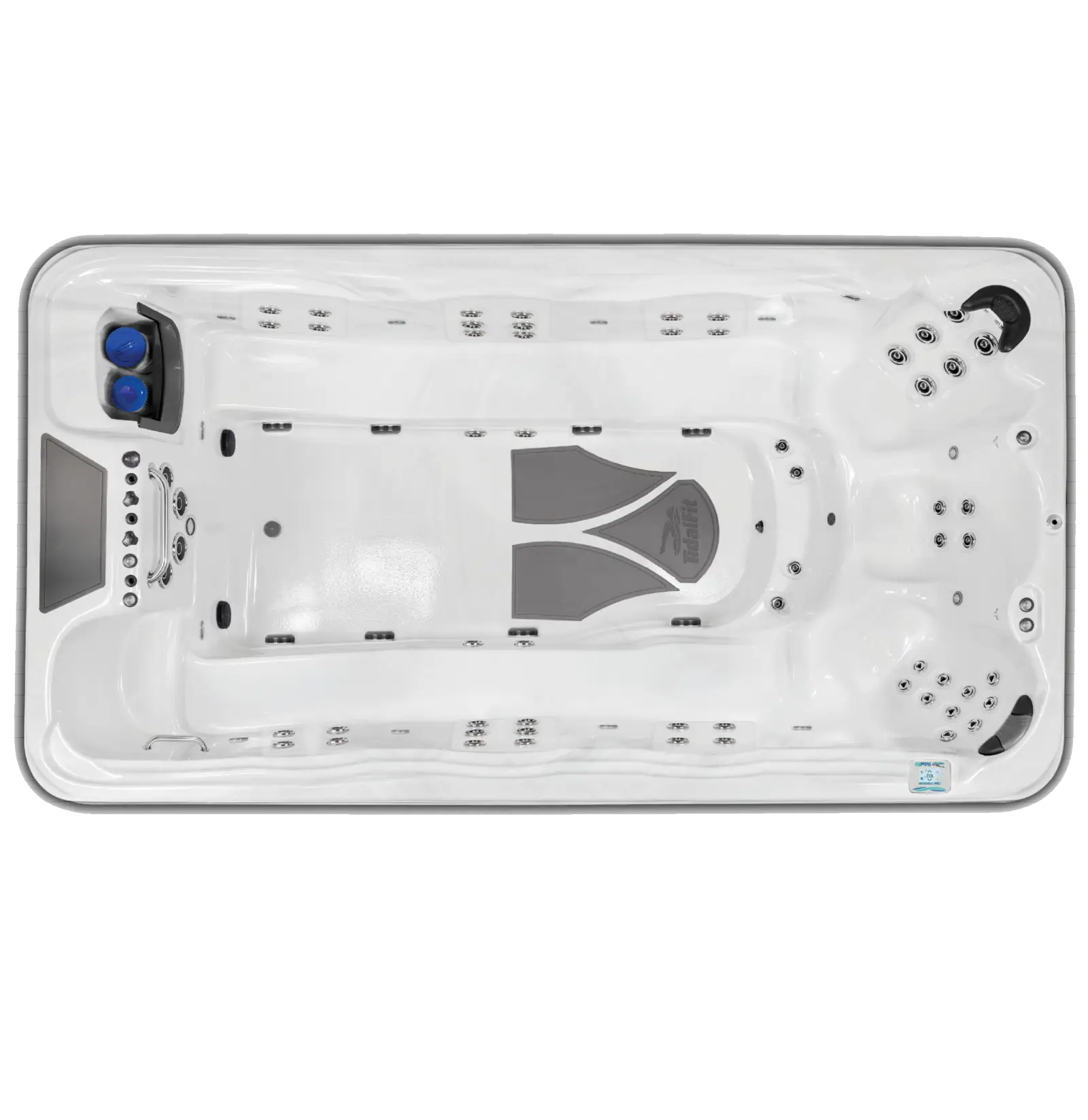 TidalFit Premium EP-14 Bench swim spa at MinnSpas