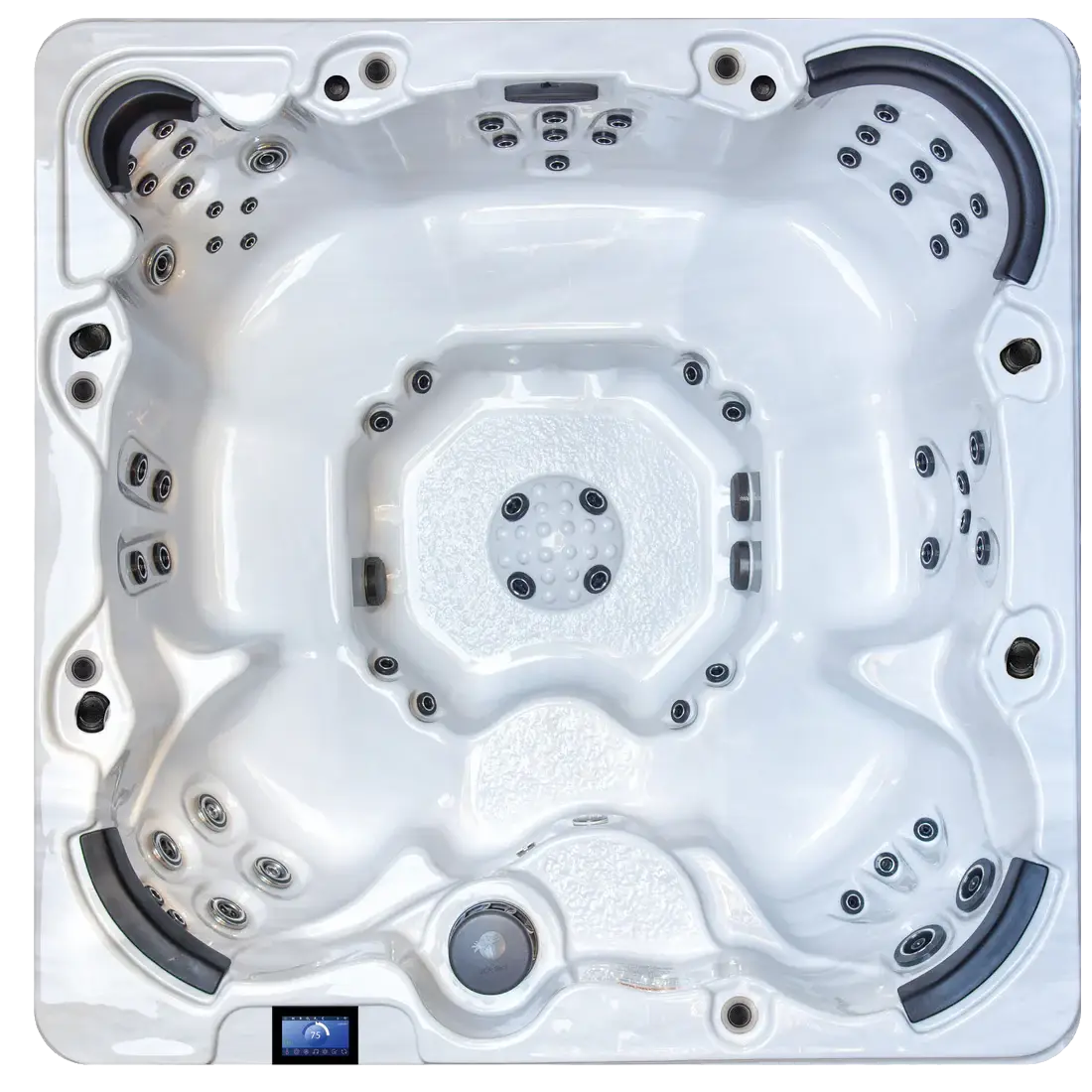 Qca Spas Rippling Water Hot Tubs Of Fun Yukon Minnspas – MinnSpas Apple Valley Minnesota