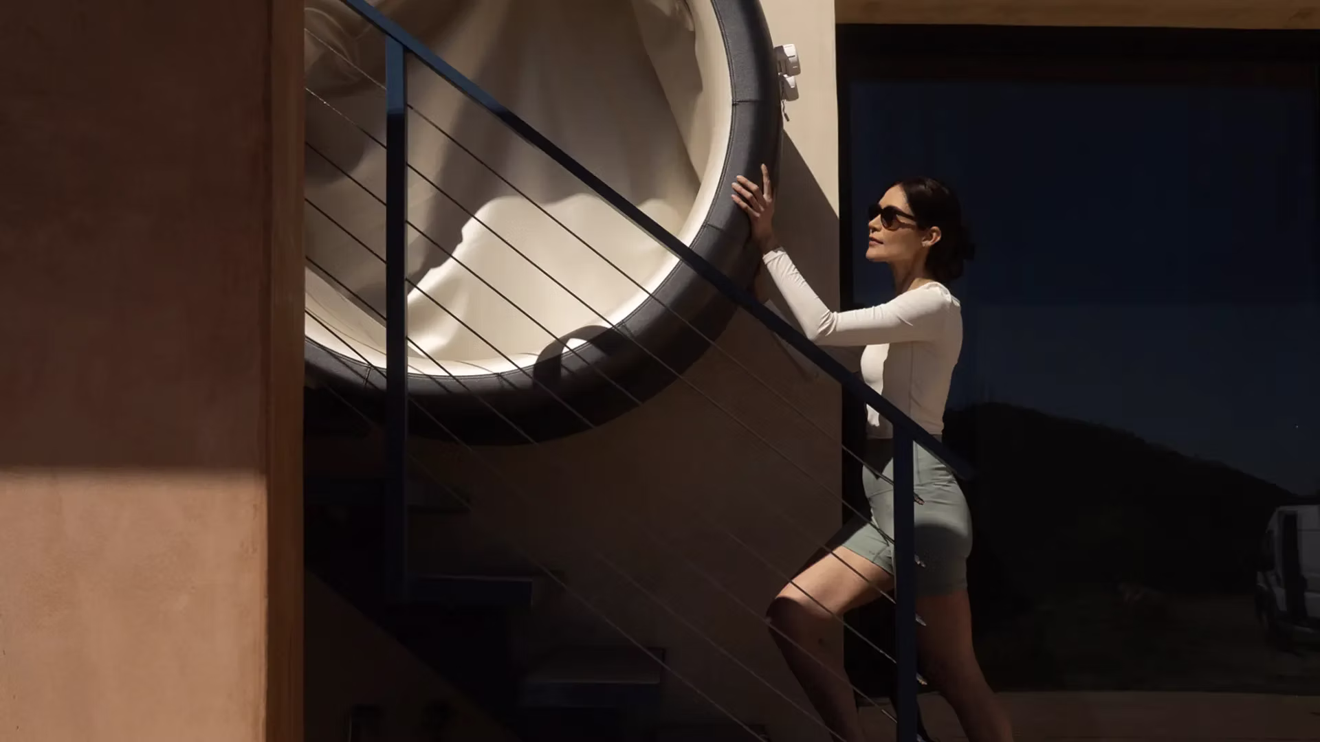 Softub is easy to move — portable hot tub for Minnesota cabins and backyards