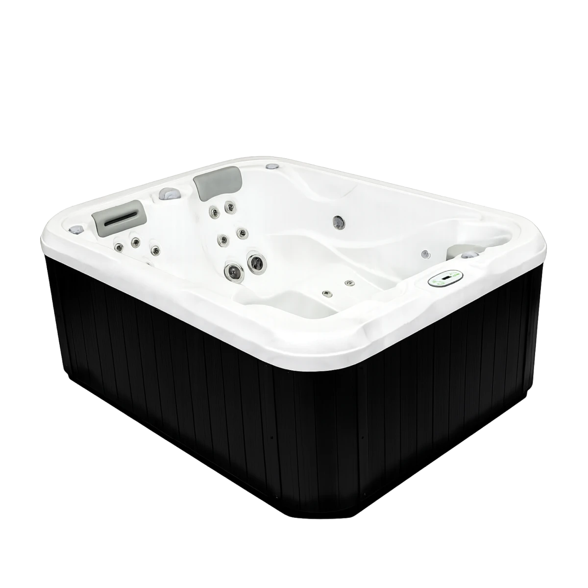 South Seas Spas Black Cabinet Minnspas – MinnSpas Apple Valley Minnesota