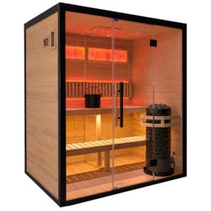 Icelandic Sauna TimberSteel 430 traditional sauna